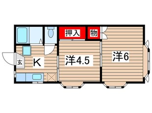 フラットレインボーの物件間取画像